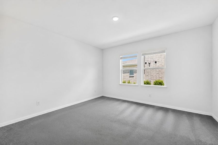 Spacious, unfurnished interior of a new home in Parks at Foster Crossing, Anna (Image 26). Spacious, unfurnished interior of a new home in Parks at Foster Crossing, Anna (Image 26).