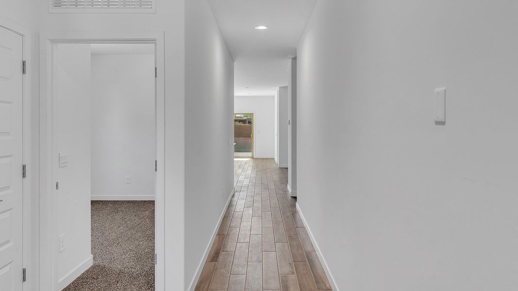 Spacious, unfurnished interior of a new home in The Oasis at Rocking K, Vail (Image 36).