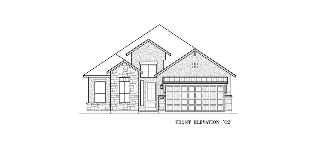Exterior rendering of this home design in Prominence – Now Selling, San Antonio, TX (Image 8).