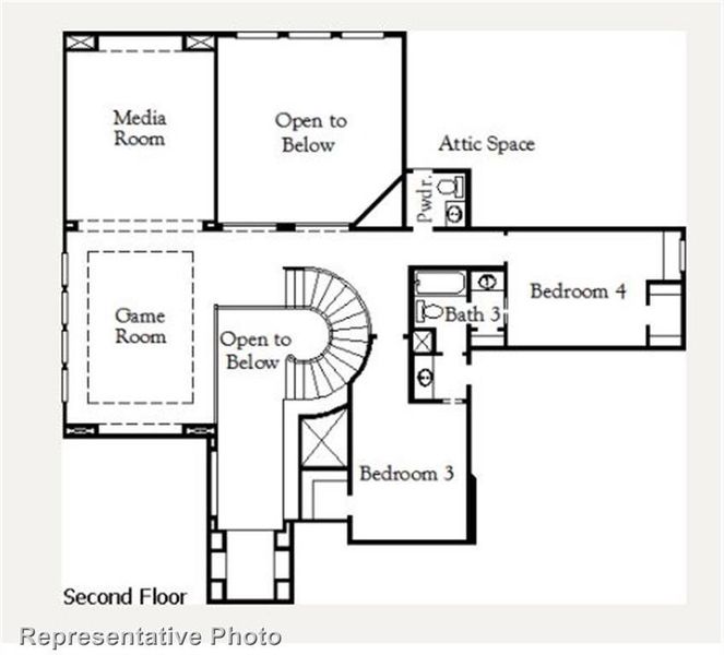 Pineland Second Floor Plan Pineland Second Floor Plan