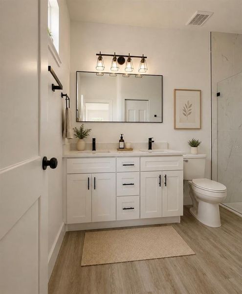 Furnished interior view inside a new home in , Spring Hill (Image 15).