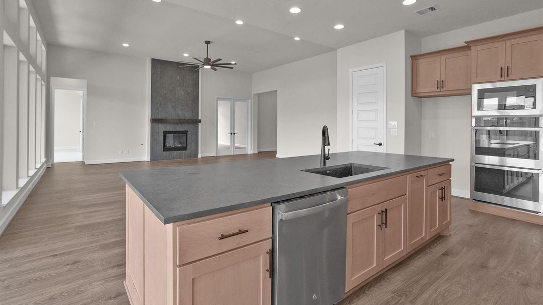 Furnished interior view inside a new home in Briarley, Montgomery (Image 4).
