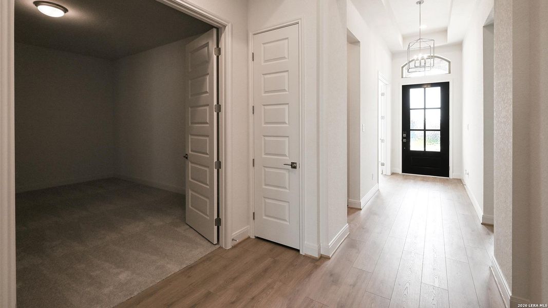 Spacious, unfurnished interior of a new home in Meadows of Mill Creek, Seguin (Image 18). Spacious, unfurnished interior of a new home in Meadows of Mill Creek, Seguin (Image 18).