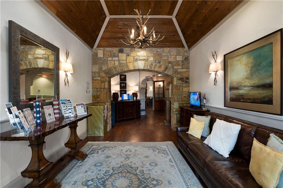 Furnished interior view inside a new home in , Waleska (Image 8).