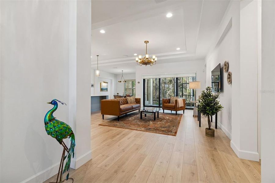 Furnished interior view inside a new home in , Brooksville (Image 39).