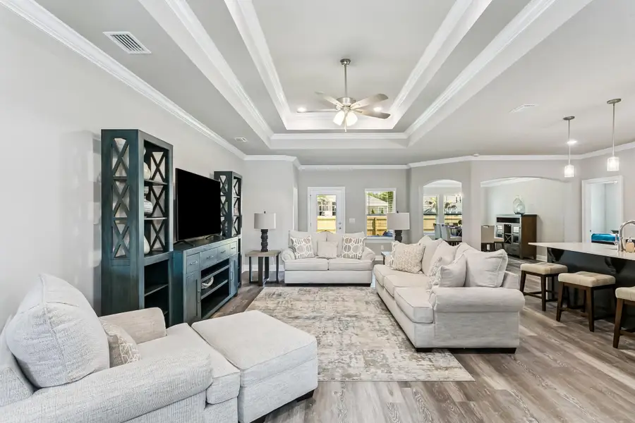 Furnished interior view inside a new home in Buckeyes Landing, Navarre (Image 4).