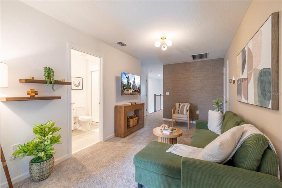 Furnished interior view inside a new home in , Kissimmee (Image 29).