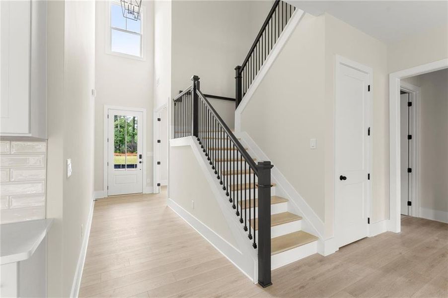 Spacious, unfurnished interior of a new home in Hillgrove Preserve, Powder Springs (Image 19). Spacious, unfurnished interior of a new home in Hillgrove Preserve, Powder Springs (Image 19).