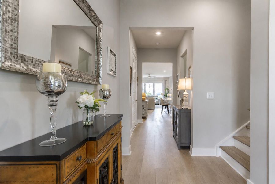 Furnished interior view inside a new home in Carnes Crossroads, Summerville (Image 16).