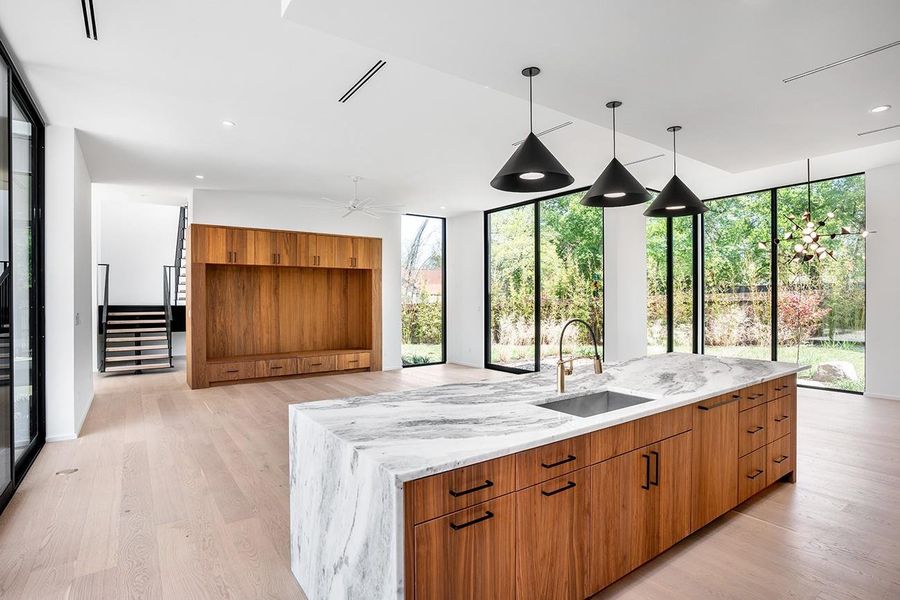 Furnished interior view inside a new home in , Austin (Image 7). Furnished interior view inside a new home in , Austin (Image 7).