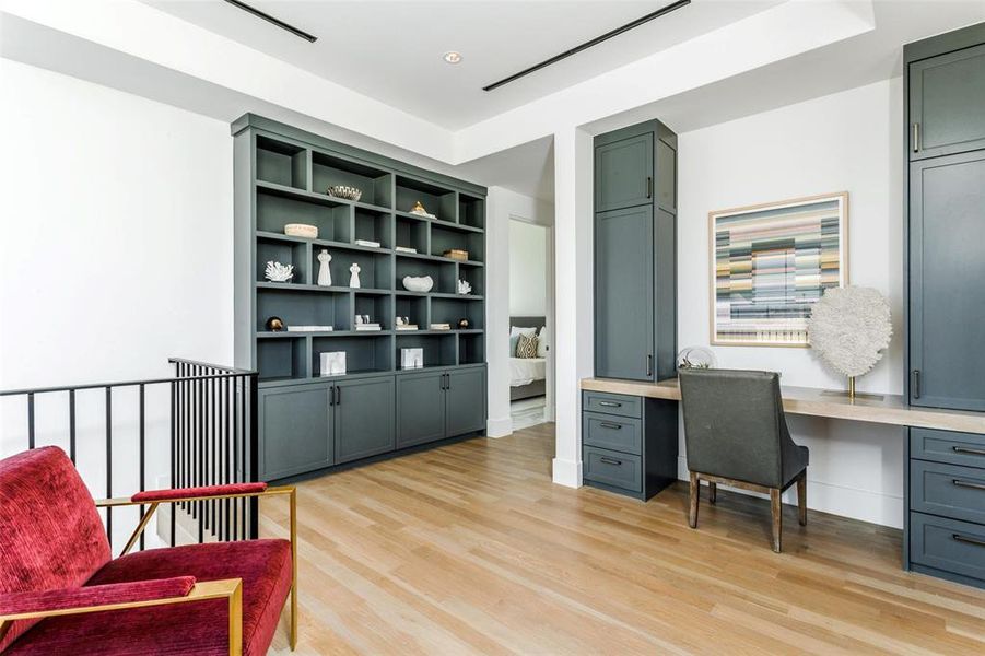 Furnished interior view inside a new home in Avadene at Las Colinas, Irving (Image 24).