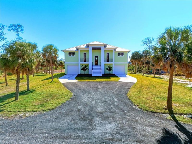 Exterior details and patio area of a home in , Englewood (Image 36).
