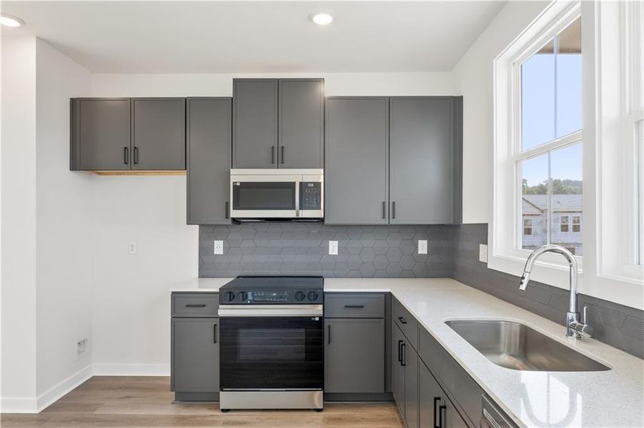 Furnished interior view inside a new home in Array, Atlanta (Image 3).