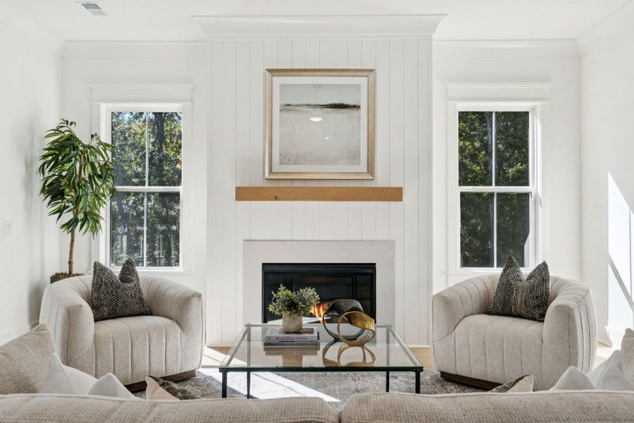 Furnished interior view inside a new home in , Mount Pleasant (Image 53).