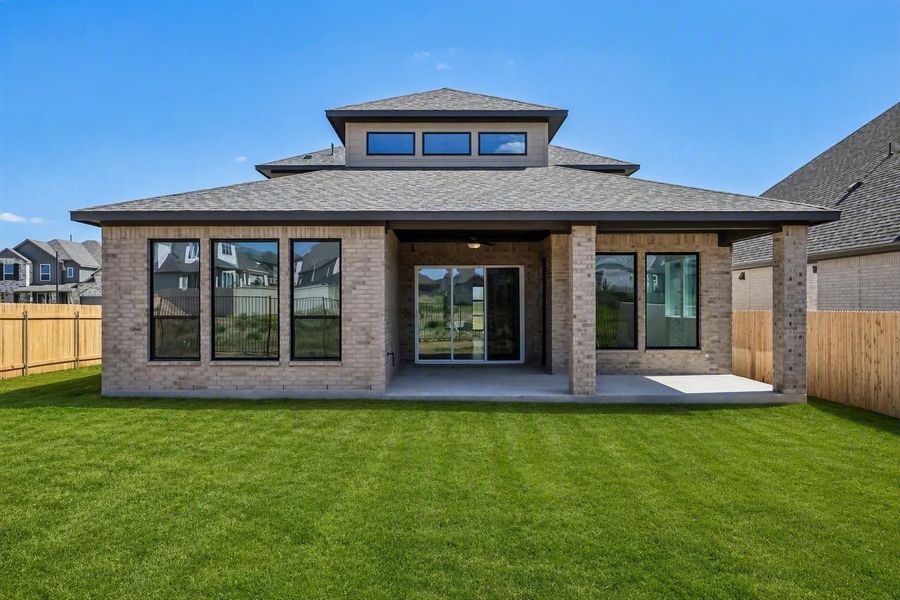 Representative exterior details of a home built from the Anderson by Taylor Morrison in Easton Park, Austin (Image 3).
