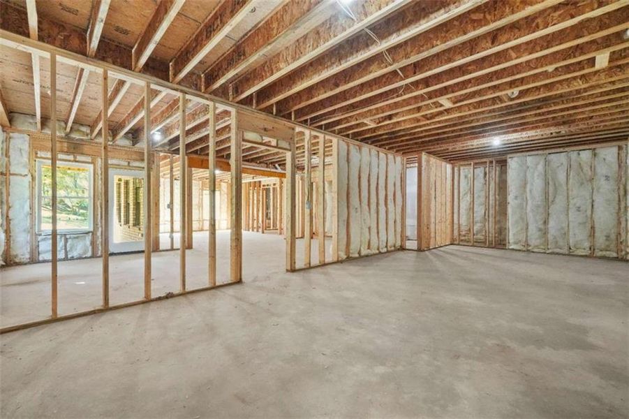 In-progress construction of a new home in , Lawrenceville, GA (Image 44).