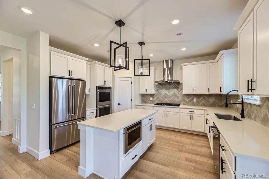 Furnished interior view inside a new home in Spring Valley Ranch, Elizabeth (Image 4).