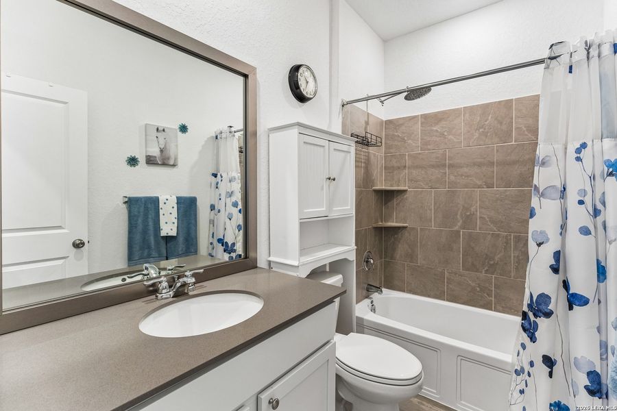 Furnished interior view inside a new home in Navarro Ranch, Seguin (Image 14).