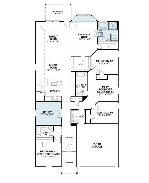 2D floor plan layout of this home in Pinewood at Grand Texas, New Caney, TX (Image 5). 2D floor plan layout of this home in Pinewood at Grand Texas, New Caney, TX (Image 5).