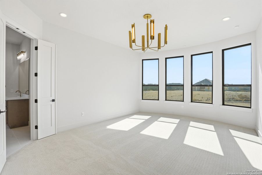 Spacious, unfurnished interior of a new home in George's Ranch, Boerne (Image 38). Spacious, unfurnished interior of a new home in George's Ranch, Boerne (Image 38).