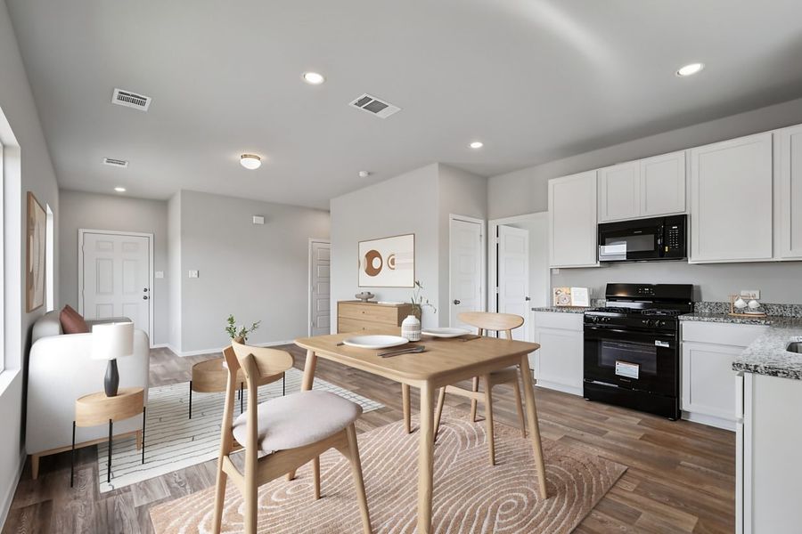 Furnished interior view inside a new home in Hymeadow, Maxwell (Image 5).