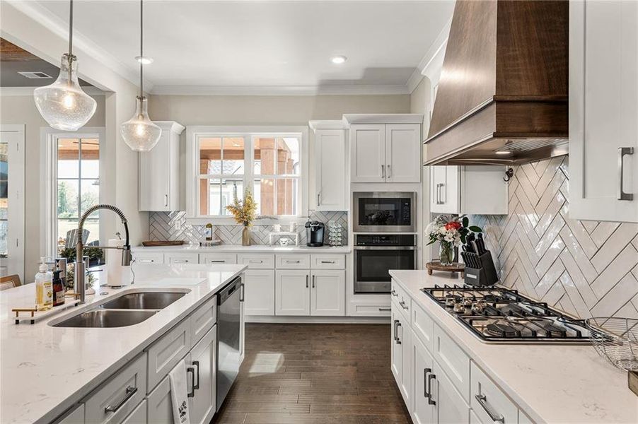 Furnished interior view inside a new home in , Watkinsville (Image 32).