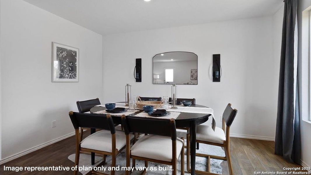Furnished interior view inside a new home in Riverstone at Westpointe, San Antonio (Image 27).