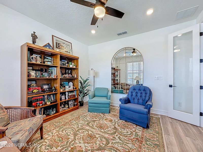 Furnished interior view inside a new home in Hawthorn Park at Wildlight, Yulee (Image 15).