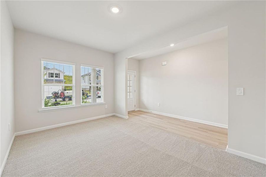Spacious, unfurnished interior of a new home in Preserve at Mountain Creek, Pendergrass (Image 38).