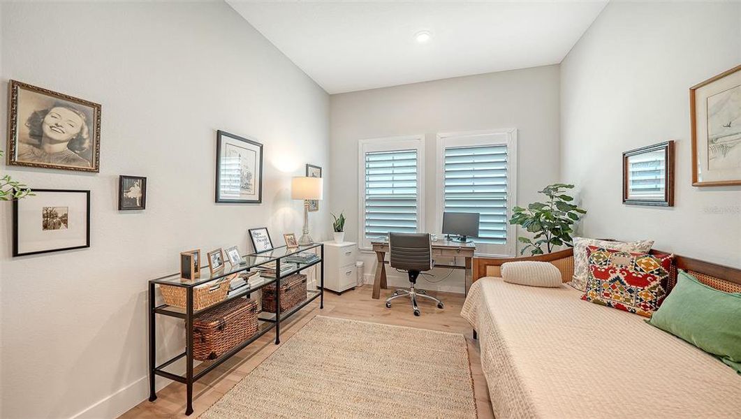 Furnished interior view inside a new home in Emerald Landing at Waterside at Lakewood Ranch – Lake Series, Sarasota (Image 19).