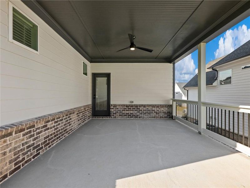 Exterior details and patio area of a home in , Buford (Image 3). Exterior details and patio area of a home in , Buford (Image 3).