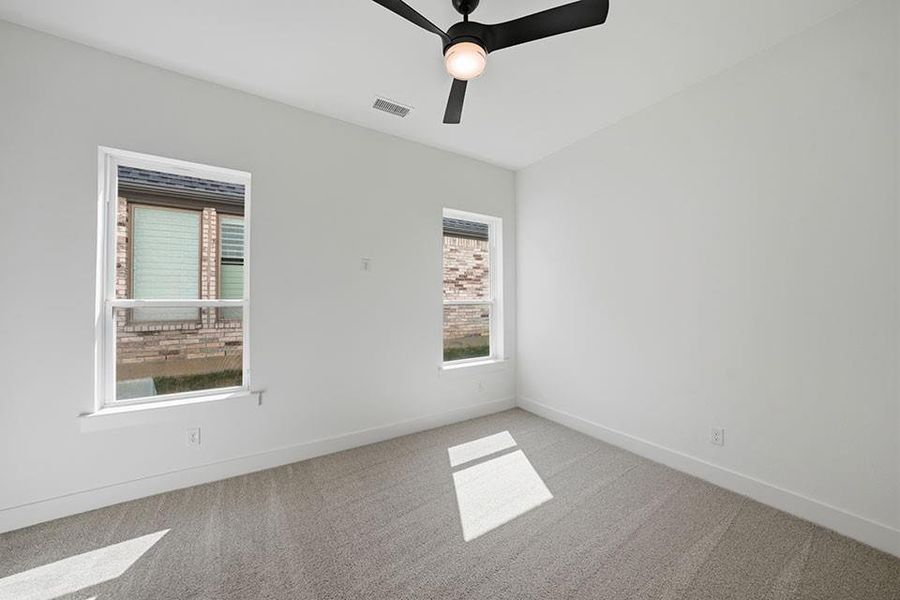Spacious, unfurnished interior of a new home in Hillside Village, Celina (Image 28). Spacious, unfurnished interior of a new home in Hillside Village, Celina (Image 28).