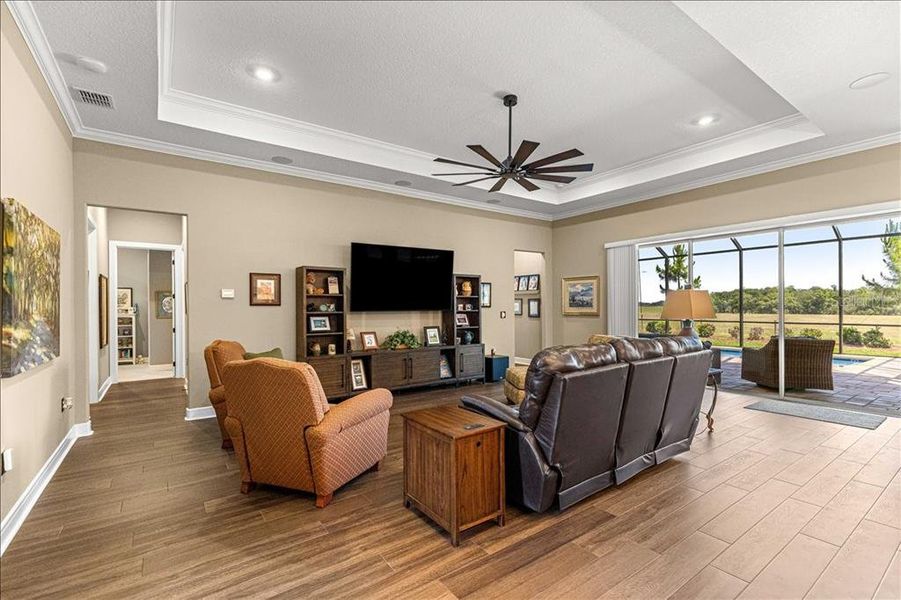 Furnished interior view inside a new home in , Ocala (Image 41).