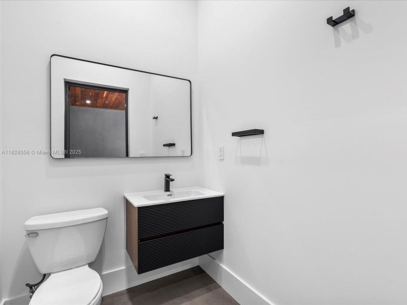 Furnished interior view inside a new home in , Miami (Image 62).