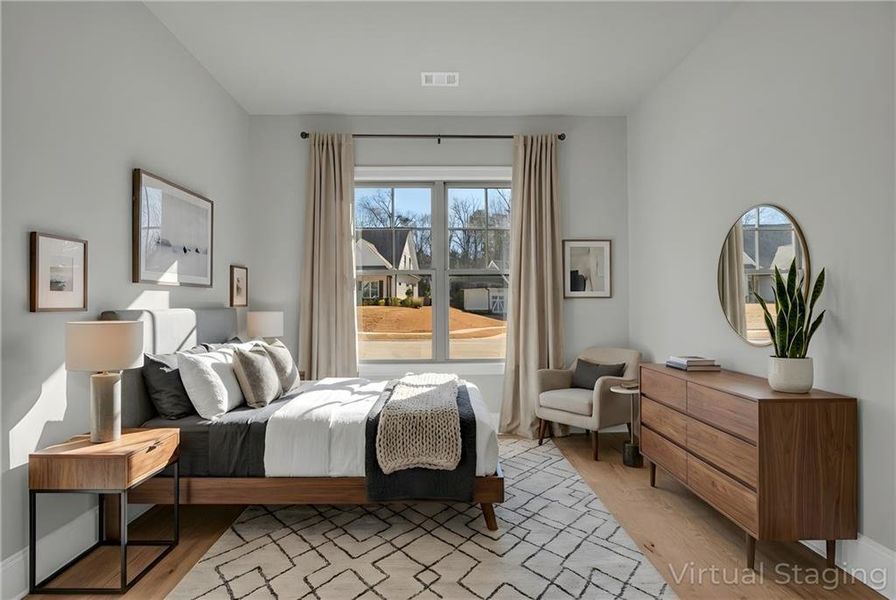 Furnished interior view inside a new home in , Gainesville (Image 21).