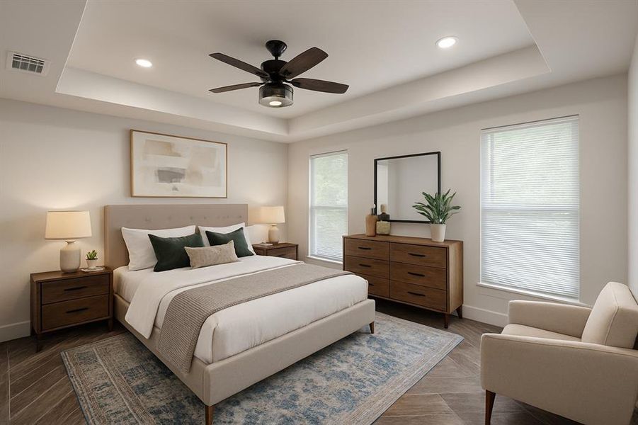 Furnished interior view inside a new home in , Granbury (Image 4). Furnished interior view inside a new home in , Granbury (Image 4).