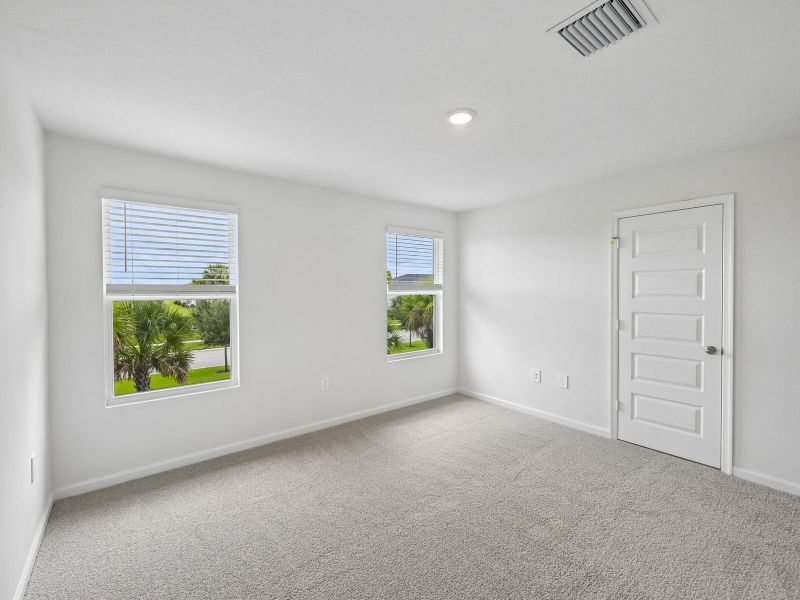 Spacious, unfurnished interior of a new home in Meritage Homes at Central Park, Port St. Lucie (Image 13). Spacious, unfurnished interior of a new home in Meritage Homes at Central Park, Port St. Lucie (Image 13).