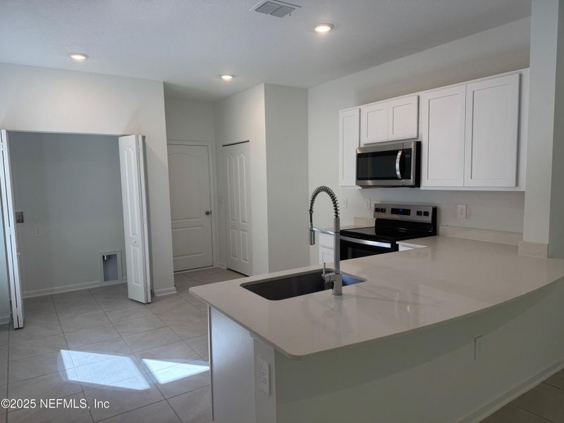 Furnished interior view inside a new home in Bridgewater, St. Augustine (Image 15).