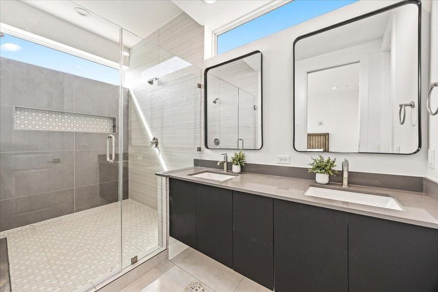 Furnished interior view inside a new home in Middle Street Lofts on the Bayou, Houston (Image 35). Furnished interior view inside a new home in Middle Street Lofts on the Bayou, Houston (Image 35).