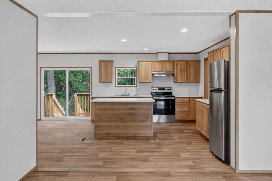Furnished interior view inside a new home in , Walterboro (Image 12).