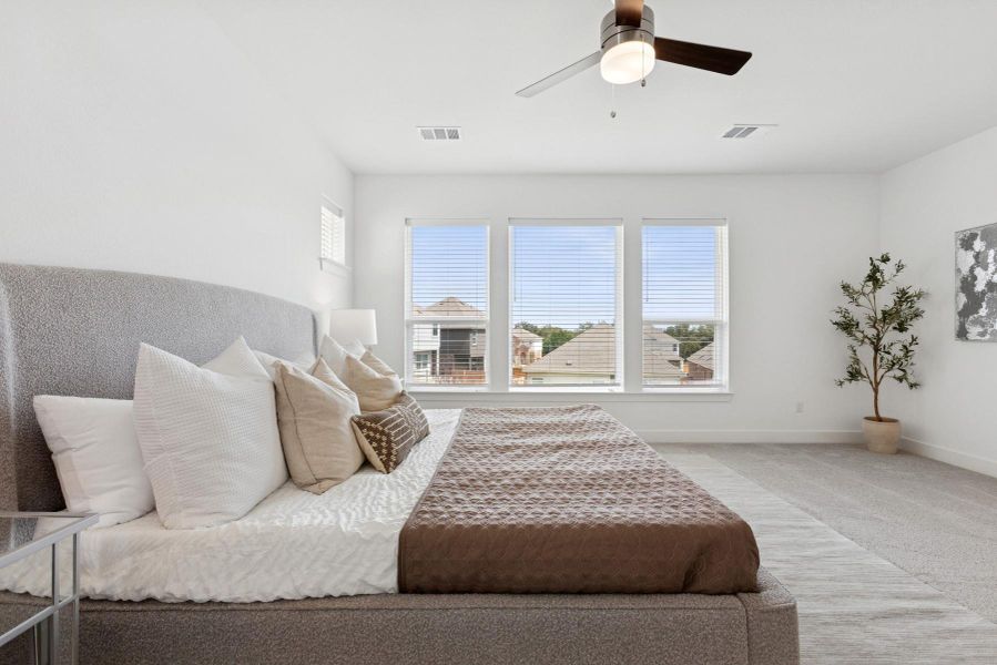 Owner's Retreat - Staged