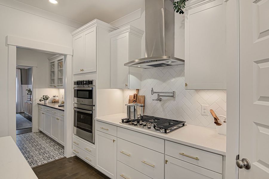Furnished interior view inside a new home in Hanes Lake, Winston-Salem (Image 11). Furnished interior view inside a new home in Hanes Lake, Winston-Salem (Image 11).