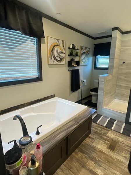 Furnished interior view inside a new home in , Walterboro (Image 10).