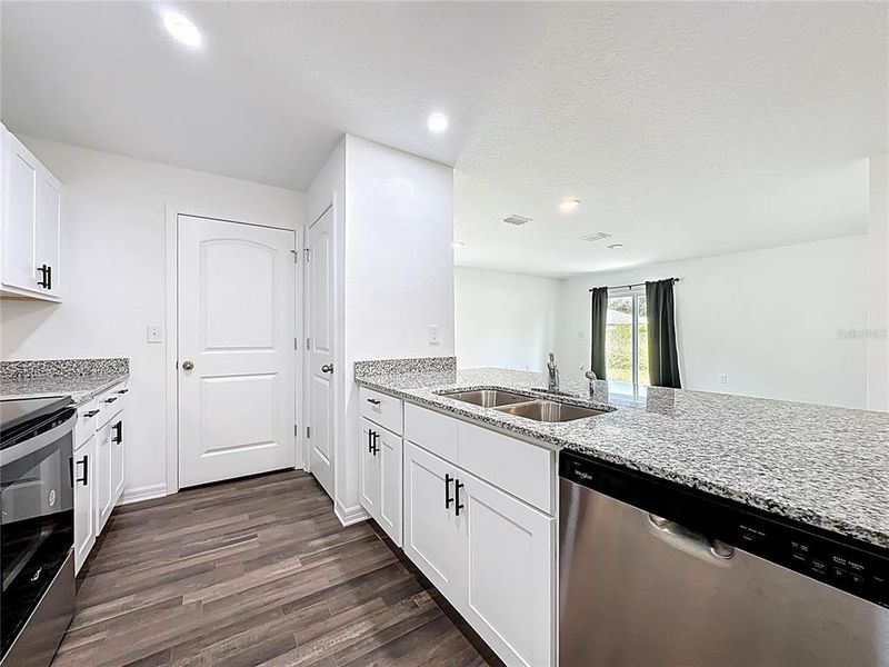 Furnished interior view inside a new home in , Crescent City (Image 7).