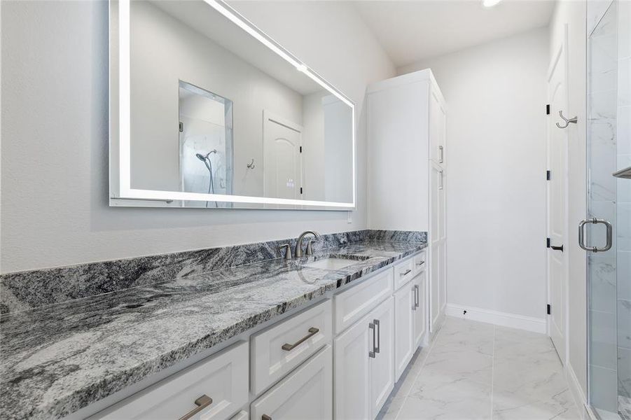 Furnished interior view inside a new home in , Forney (Image 17).
