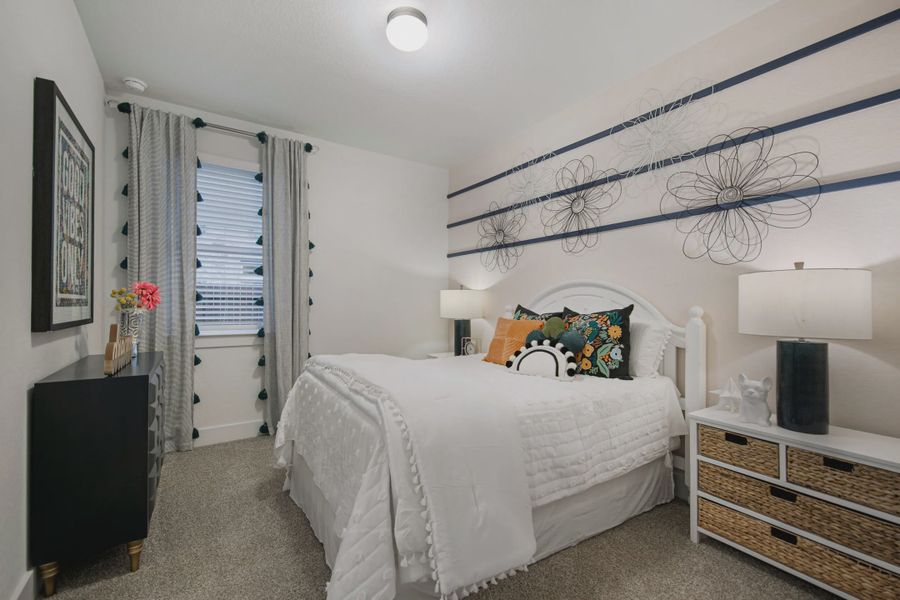 Representative furnished interior of a home built from the Brandy by Chesmar Homes in Buffalo Crossing, Cibolo (Image 17).