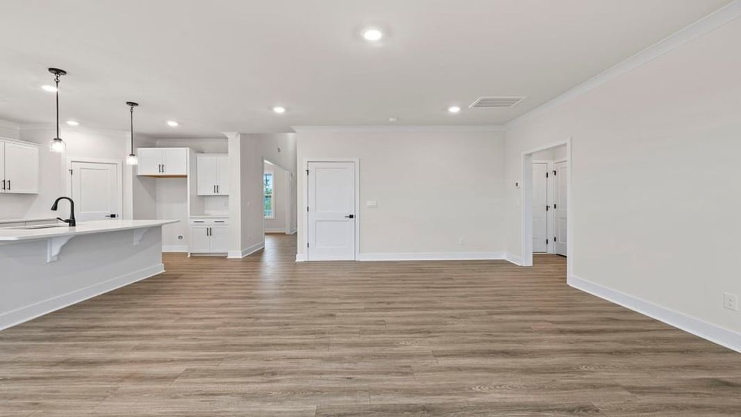 Spacious, unfurnished interior of a new home in Whitehawk Meadows, Travelers Rest (Image 24).