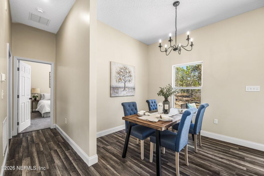 Furnished interior view inside a new home in , Keystone Heights (Image 5).