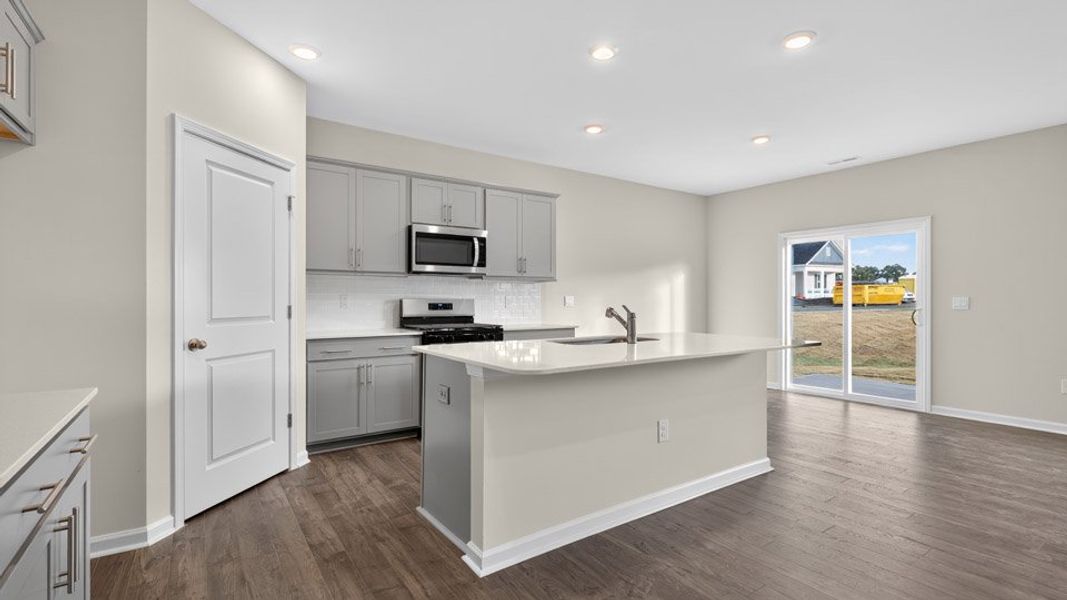 Furnished interior view inside a new home in Honeycutt Oaks, Angier (Image 5).