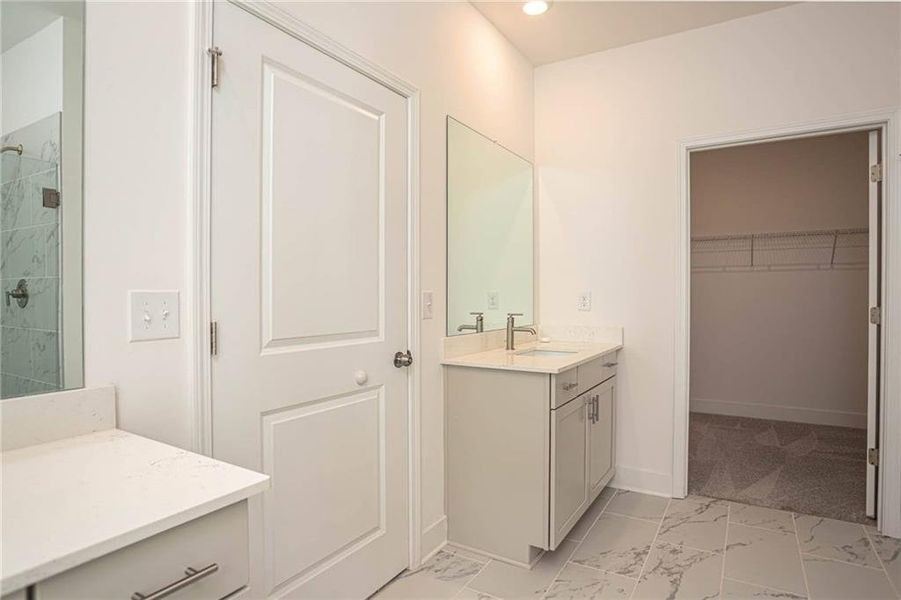 Furnished interior view inside a new home in , Canton (Image 10).